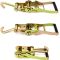 Ratchet Tie Down Buckle with Long Single Hook, 4Pack 2