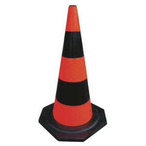 ATLI Rubber traffic cone Safety Cones - Parking Cones with Reflective Collars,Safety Cones for Parking lot,Driveway, Driving Training etc.