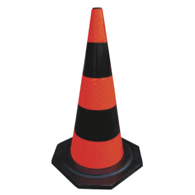 ATLI Rubber traffic cone Safety Cones - Parking Cones with Reflective Collars,Safety Cones for Parking lot,Driveway, Driving Training etc.
