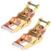 2 X Heavy Duty 2 Replacement Ratchet with Handle for Ratchet Strap Tie Down (MBS 11000 lbs)