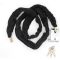 ATLI Heavy Duty Motorcycle Chain Lock, 4.3 FT, Black, Anti-Drill, Scratch-Resistant, Portable, Key Lock