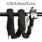 ATLI Heavy Duty Motorcycle Chain Lock, 4.3 FT, Black, Anti-Drill, Scratch-Resistant, Portable, Key Lock