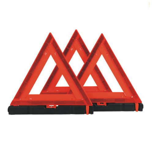 Atli ATWB-1041 car warning sign Car strong Triangle warning stand dangerous Double Reflective sign folding Triangle Sand triangle warning Triangle