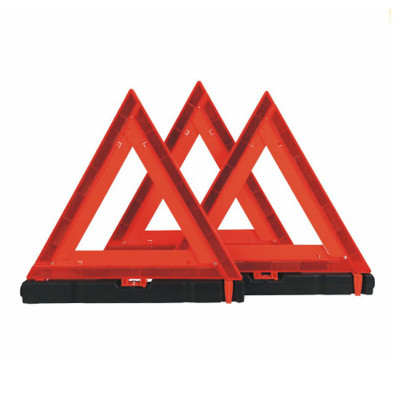 Atli ATWB-1041 car warning sign Car strong Triangle warning stand dangerous Double Reflective sign folding Triangle Sand triangle warning Triangle