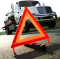 Atli ATWB-1041 car warning sign Car strong Triangle warning stand dangerous Double Reflective sign folding Triangle Sand triangle warning Triangle