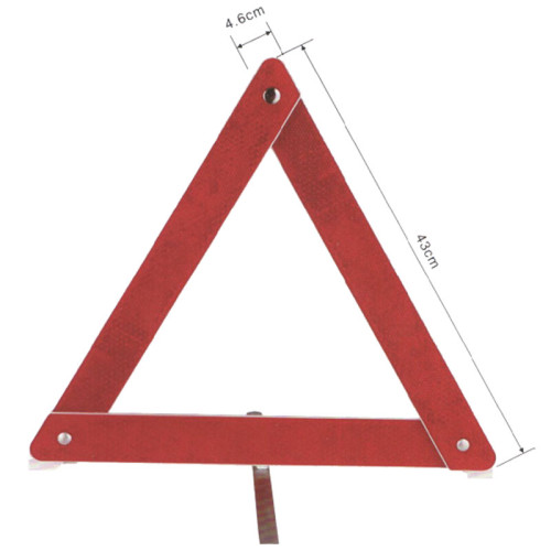 Atli ATWB-1014 car warning sign Car strong Triangle warning stand dangerous failure reflective sign folding Triangle