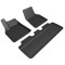 ATCM-1012  3D Car Floor Mat Compatible with Tesla Model Y 5-Seater 2021-2024  Full Set 3D Car Mat