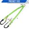 Tie Down Straps (8 Pack) 1800Lbs Load Capacity 4800Lbs Breaking Strength Heavy Duty Tie Down Loops for Securing ATV UTV Motorcycles Scooters Dirt Bikes Lawn Garden Equipment