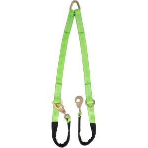Tie Down Straps (8 Pack) 1800Lbs Load Capacity 4800Lbs Breaking Strength Heavy Duty Tie Down Loops for Securing ATV UTV Motorcycles Scooters Dirt Bikes Lawn Garden Equipment