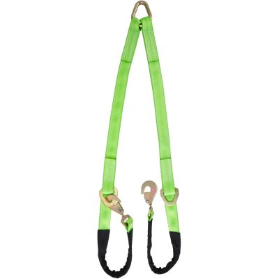 Tie Down Straps (8 Pack) 1800Lbs Load Capacity 4800Lbs Breaking Strength Heavy Duty Tie Down Loops for Securing ATV UTV Motorcycles Scooters Dirt Bikes Lawn Garden Equipment