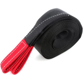 Axle Straps,Heavy Duty Tow Straps Black for Securing Motorcycles, Scooters, Dirt Bikes, Equipment with Loops 14000 LBs Capacity 3 inch 30 ft Tie Down Straps