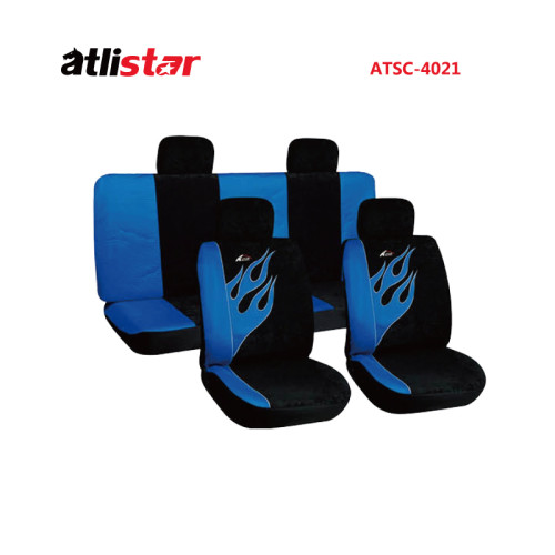 ATSC-4021 Waterproof Easy Clean Full Set For Car Seater Velvet Car Seat Cover