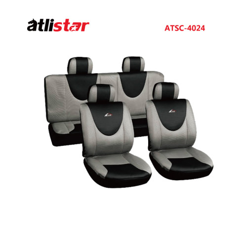 ATSC-4024 Full Set Universal Seat Covers for 5 Car Seater Durability Velet Car Seat Cover