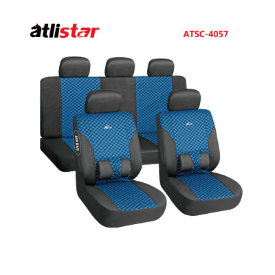 ATSC-4057  5 Seats Universal Seat Covers for Most Cars Breathable Velvet Car Seat Cover