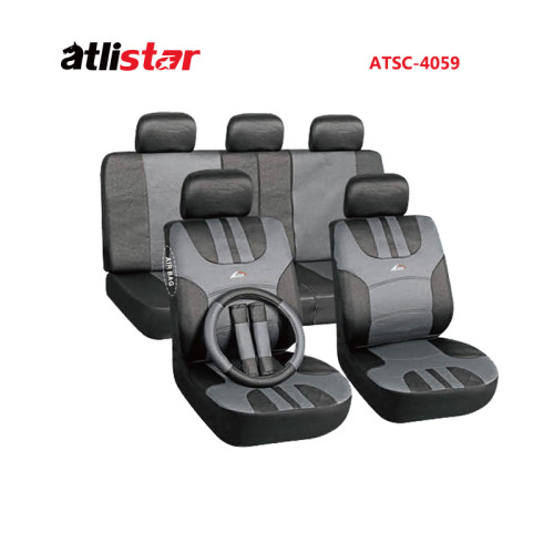 ATSC-4059  All Season Waterproof Full Set Universal Velet Car Seat Cover