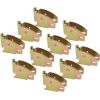 E-Track Jumbo O-Ring Fittings - Heavy-Duty 2.5in Diameter O-Ring - 2,000 lb Working Load Limit / 6,000 lb. Breaking Strength - 6-Pack