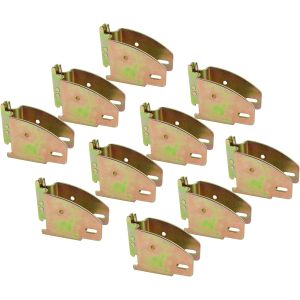 E-Track Jumbo O-Ring Fittings - Heavy-Duty 2.5in Diameter O-Ring - 2,000 lb Working Load Limit / 6,000 lb. Breaking Strength - 6-Pack