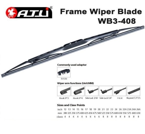 Wholesale Vehicle wiper Universal wiper blades Car Windshield For Car Wiper Blade