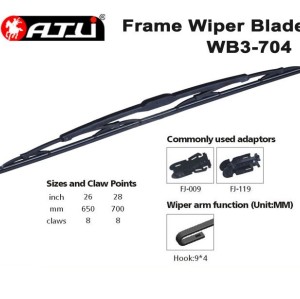 Universal Wiper Blade Auto Accessories Windshield Wiper Brush Wipe Blade