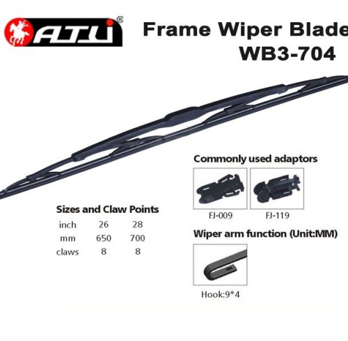 Universal Wiper Blade Auto Accessories Windshield Wiper Brush Wipe Blade