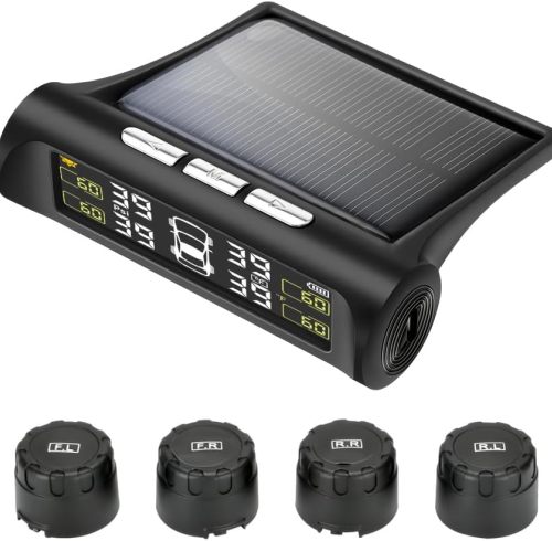 ATLI TB-001 Tire Pressure Monitoring System - TPMS Tire Pressure Monitor System with Solar Charger