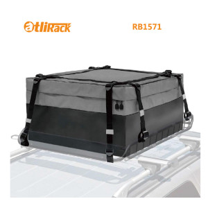 RB1571 Waterproof Car Rooftop Cargo Carrier Roof Bag with Tie-Down Strap