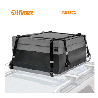 RB1571 Waterproof Car Rooftop Cargo Carrier Roof Bag with Tie-Down Strap