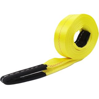 Tow Strap with Reinforced Loops 2in x 30ft Vehicle Recovery Rope 10,000 lbs Pound Capacity Recovery Strap yellow2