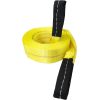 Tow Strap with Reinforced Loops 2in x 30ft Vehicle Recovery Rope 10,000 lbs Pound Capacity Recovery Strap yellow2