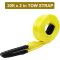 Tow Strap with Reinforced Loops 2in x 30ft Vehicle Recovery Rope 10,000 lbs Pound Capacity Recovery Strap yellow2