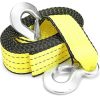 Tow Strap with Reinforced Loops 2in x 30ft Vehicle Recovery Rope 10,000 lbs Pound Capacity Recovery Strap yellow2