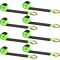8 Pack Lasso Tow Strap with D Ring and Protective Sleeve 2