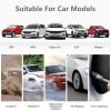 ATLI TB-003 Tire Pressure Monitoring System Wireless Solar TPMS, Tire Pressure Monitor Installed on Windowshield with 4 External Sensors Real