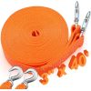 Tow Strap with Hooks 3" x 40' Heavy Duty Tow Rope for Trucks Vehicles Boat Roadside Emergency Car Kit Safe Emergency Rescue Off Road Recovery Car Use Outdoor(15400lbs)