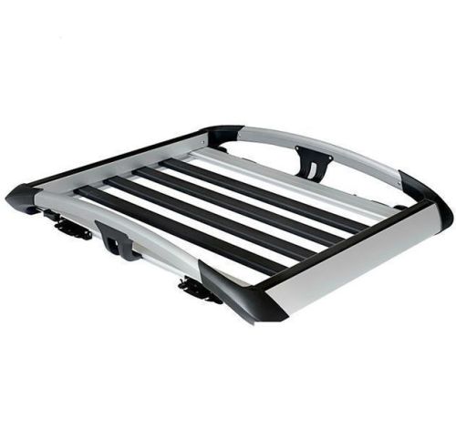 RR1355 Aluminum Rooftop Cargo Basket Cargo Rack Storage Carrier