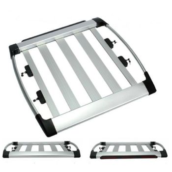 RR1301 Aluminum Anti-Rust Rooftop Cargo Carrier, Roof Rack Basket for SUV, Car and Truck