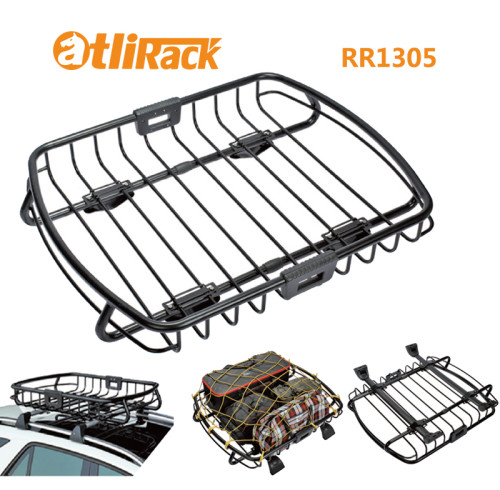 RR1305 Heavy Duty Vehicle Roof Cargo Basket Roof Rack Basket