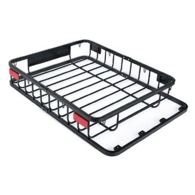 RR1307 Car Steel Construction Car Top Luggage Holder Carrier Basket for SUV, Truck