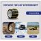 10 PCS Emergency Anti-Skid Mud Snow Survival Traction Multi-Function Car Tire Chains, Yellow, Security Chains for Car Truck SUV Emergency Winter Driving Universal Tire Cable Belts