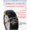 Atlichain Tire Chains X Design Truck Car Winter Anti-skid Wheels Tyre Tire Snow Ice Chains for SUV