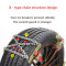 Atlichain Tire Chains X Design Truck Car Winter Anti-skid Wheels Tyre Tire Snow Ice Chains for SUV