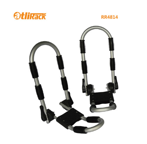 RR4814 Folding Rooftop Mount Kayak Carrier J-Style Rack on SUV, Car and Truck
