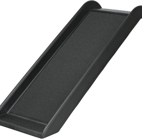 39-in Pet Ramp, Portable Dog Ramp for Small Cars and Furniture, Non-Skid Surface, Black