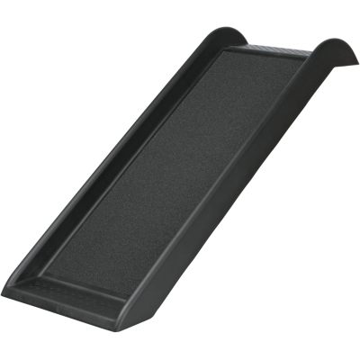 39-in Pet Ramp, Portable Dog Ramp for Small Cars and Furniture, Non-Skid Surface, Black