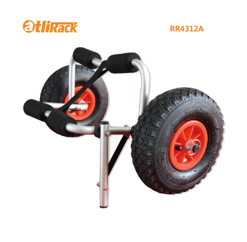 RR4312 Heavy Duty Kayak Cart Canoe Trolley Cart with Solid Tires