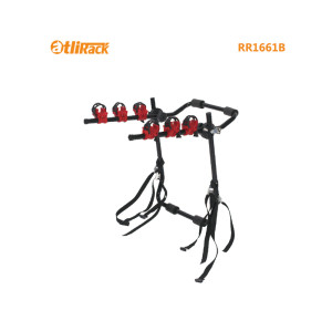 RR1661B Adjustable Strap System Car Trunk Bicycle Rack Carrier