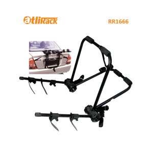 RR1666 Heavy Duty Car Cycle Cargo Rack Hatchback Rear Mount for 2 Bikes