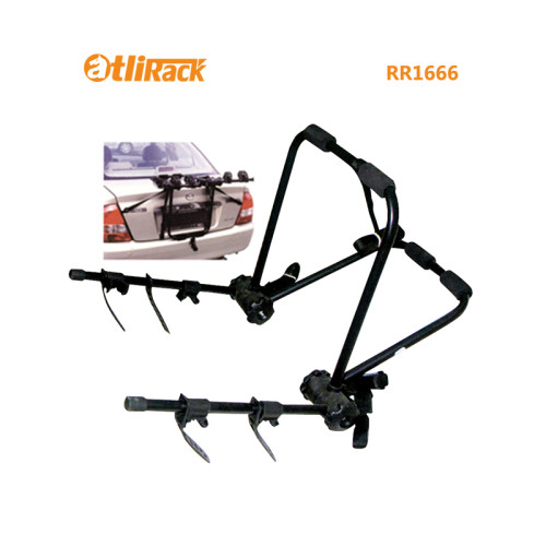 RR1666 Heavy Duty Car Cycle Cargo Rack Hatchback Rear Mount for 2 Bikes