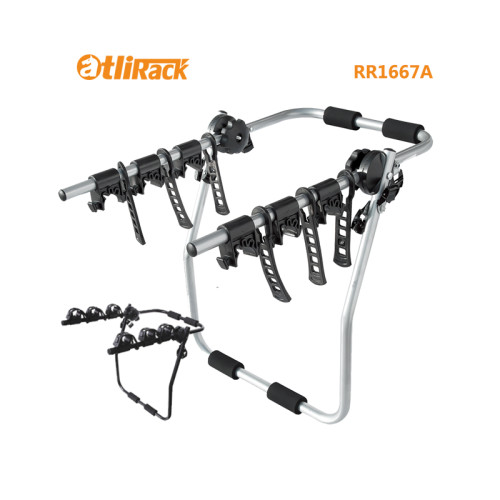 RR1667 Foldable Bicycle Carrier Holder Car Bicycle Rack 3-Bike