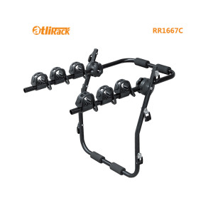 RR1667 Foldable Bicycle Carrier Holder Car Bicycle Rack 3-Bike